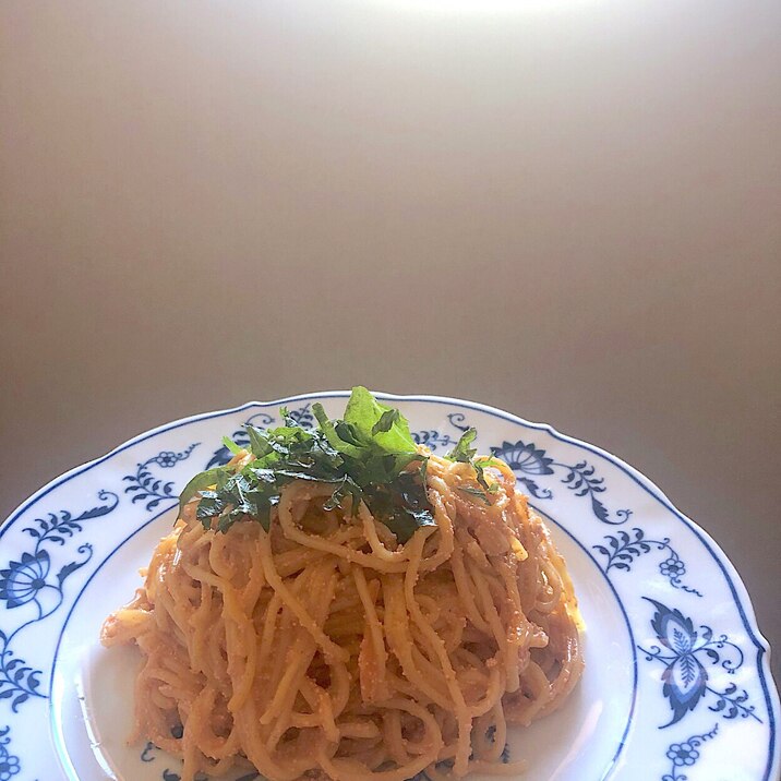 時短！！あっという間の明太クリーム焼きそば